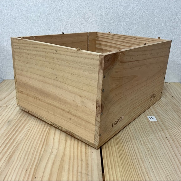 Wine crate, wood crate, wooden wine crate - Picture 4 of 9